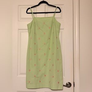 Brooks Brothers Mint Green Sheath dress sz 10